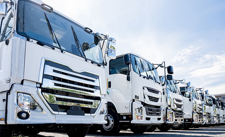 商品を全国どこでも数百～数千か所へ一斉納品可能。